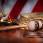 Wooden gavel