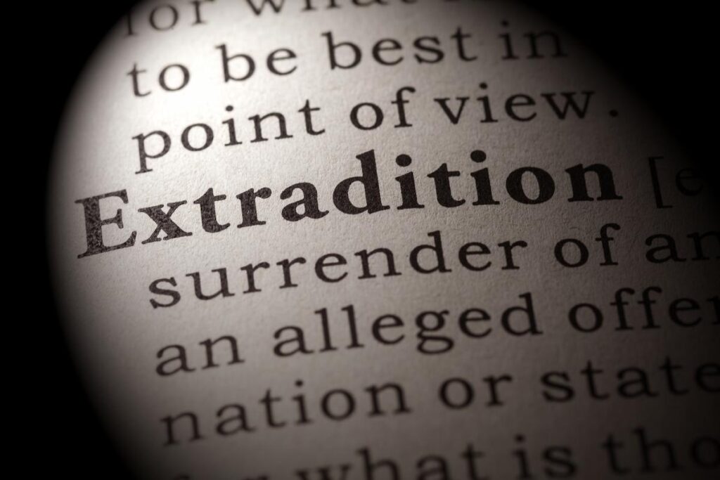 Extradition | Schaffer Kennedy Johnson Dictionary definition of the word extradition